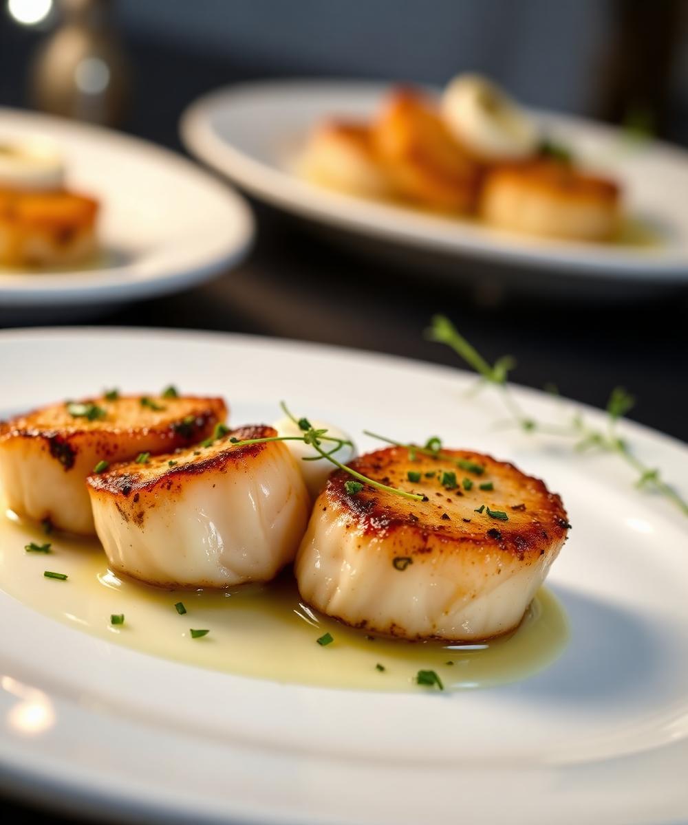 Poissons, viandes et crustacés cuisinés par le traiteur Les Temps Gourmands à Pont-l'Abbé